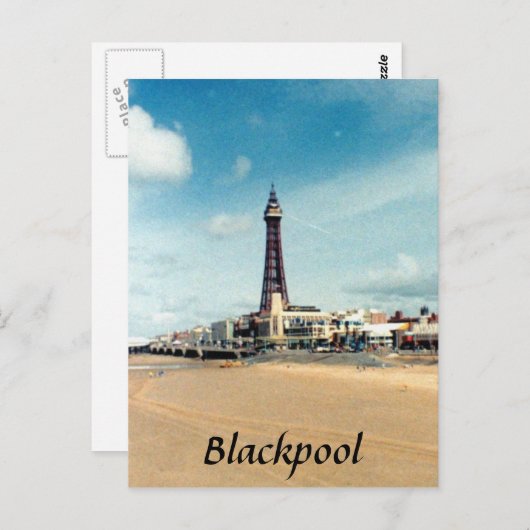 Carte Postale Blackpool (Devant / Derrière)