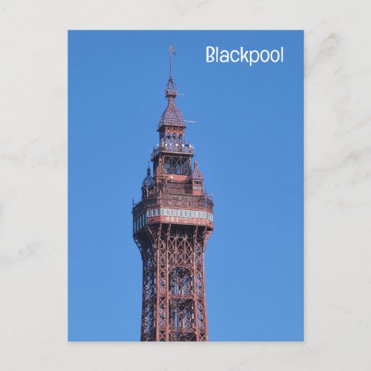 Carte Postale Blackpool (Devant)