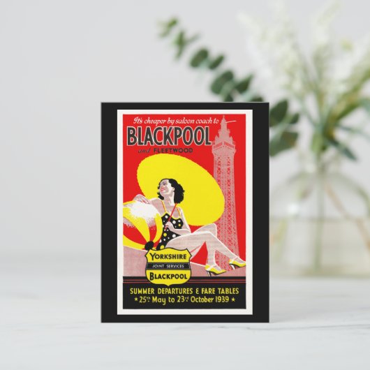 Carte Postale Blackpool (Debout devant)