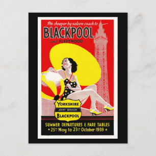 Carte Postale Blackpool