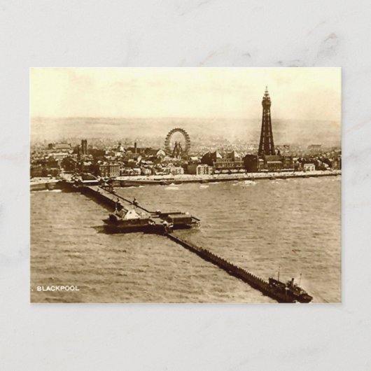 Carte Postale Blackpool (Devant)