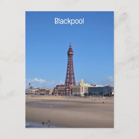 Carte Postale Blackpool (Devant)
