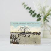 Carte Postale Blackpool, Maxim Flying Machine (Debout devant)