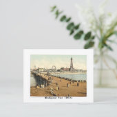 Carte Postale Blackpool Pier 1890 (Debout devant)