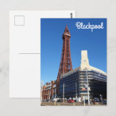 Carte postale Blackpool Tower (Devant / Derrière)