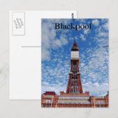Carte postale Blackpool Tower (Devant / Derrière)