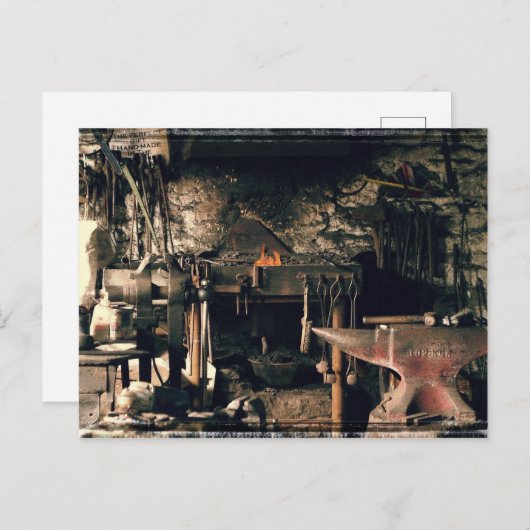 Carte postale Blacksmiths Office (Devant / Derrière)