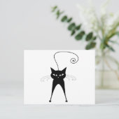 Carte Postale Blacksy Kitty 6 (Debout devant)