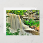 Carte Postale Blackwater Falls, Virginie-Occidentale (Devant / Derrière)