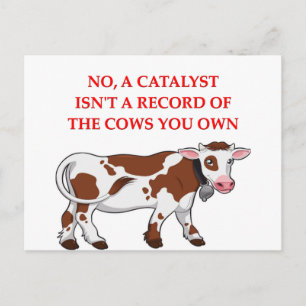 Carte Postale blague de chimie