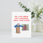 Carte Postale blague de l'école de médecine (Debout devant)