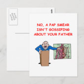 Carte Postale blague de l'école de médecine (Devant / Derrière)