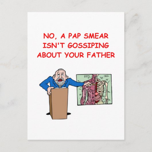 Carte Postale blague de l'école de médecine (Devant)