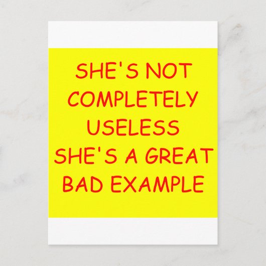 Carte Postale blague DIVORCE (Devant)