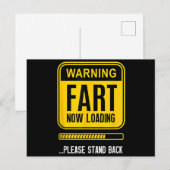 Carte Postale Blague drôle (Devant / Derrière)