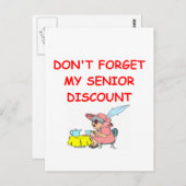 Carte Postale blague drôle pour vous (Devant / Derrière)