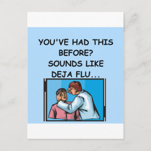Carte Postale blague du médecin