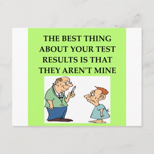 Carte Postale blague du médecin (Devant)