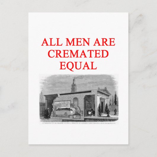 Carte Postale blague féministe (Devant)