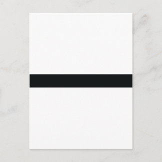 Carte Postale blague noire