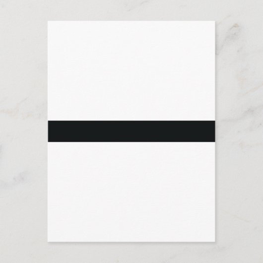 Carte Postale blague noire (Devant)