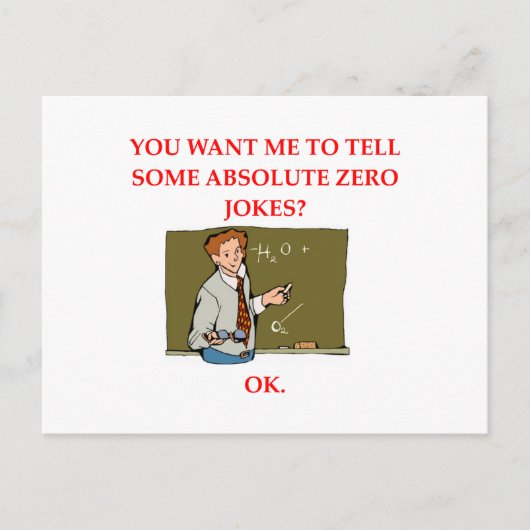 Carte Postale blague physique (Devant)