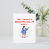 Carte Postale blague sur l'éducation (Debout devant)