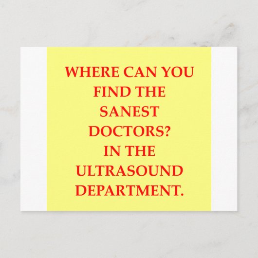 Carte Postale blague uktra sound (Devant)