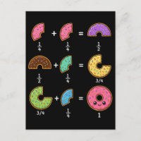 Blagues de maths sur les fractions de beignets
