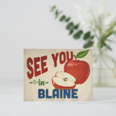 Carte Postale Blaine Minnesota Apple - Vintage voyage (Debout devant)