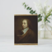 Carte Postale Blaise Pascal c.1691 (Debout devant)