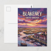 Carte Postale Blakeney Royaume-Uni (Devant / Derrière)