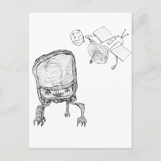 Carte Postale Blâmer (Devant)