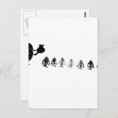 Carte Postale Blanc (Devant / Derrière)