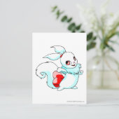 Carte Postale Blanc d'Usul (Debout devant)