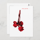 Carte Postale Blanc, Je T'Aime Mais................ (Devant / Derrière)