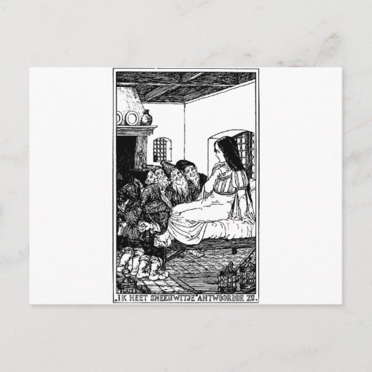 Carte Postale blanc neige (Devant)