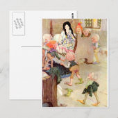 Carte Postale blanc neige (Devant / Derrière)