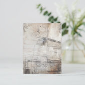 Carte Postale Blanc noir et bronze (Debout devant)