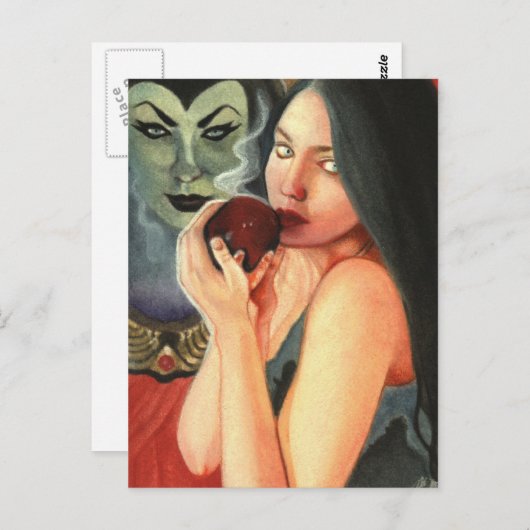 Carte postale blanche (Devant / Derrière)