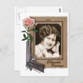 Carte Postale Blanche Barrow (Devant / Derrière)