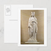 Carte Postale Blanche de Castille (1188-1252) Reine de France, 1 (Devant / Derrière)