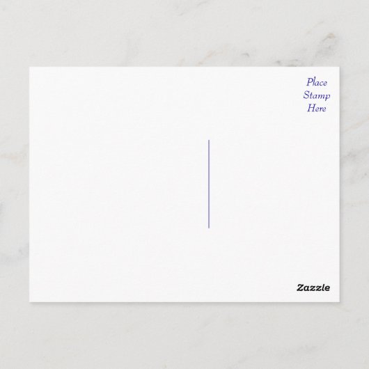 Carte postale blanche de chien chiot Rottweiler (Dos)