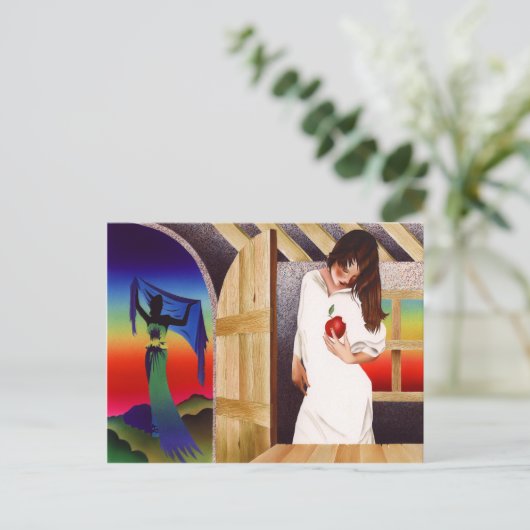 Carte Postale Blanche-Neige (Debout devant)