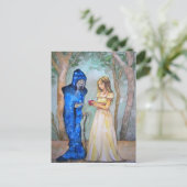 Carte Postale Blanche neige (carte postale) (Debout devant)