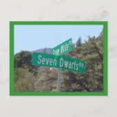 Carte Postale Blanche-Neige et sept naines (Devant)