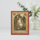 Carte Postale Blanche-Neige et sept nains (Debout devant)