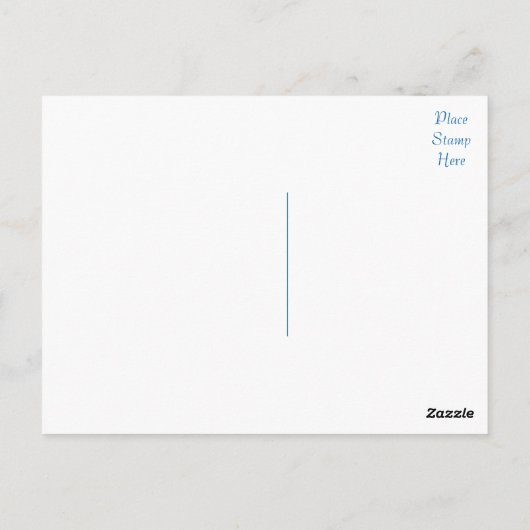 Carte postale blanche pour Chien Chien Chien Chien (Dos)