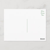 Carte postale blanche pour Chien Chien Chien Chien