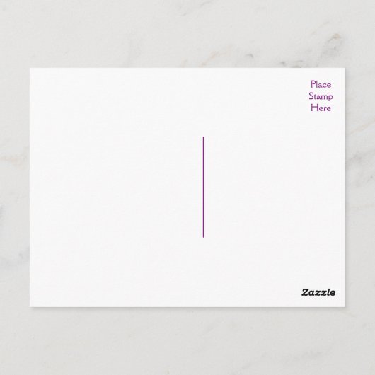 Carte postale blanche pour Chien Chien Chien Chien (Dos)